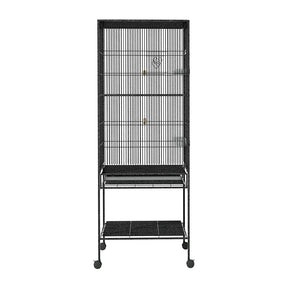 i.Pet Bird Cage Pet Cages Aviary 137CM Large Travel Stand Budgie Parrot Toys