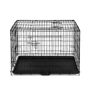 i.Pet Dog Cage 36inch Pet Cage - Black