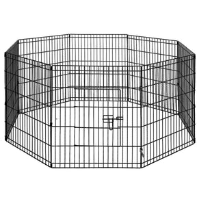 i.Pet Pet Playpen Dog Playpen 30" 8 Panel Puppy Exercise Cage Enclosure Fence