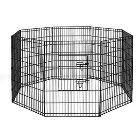 i.Pet Pet Playpen Dog Playpen 2X36" 8 Panel Exercise Cage Enclosure Fence