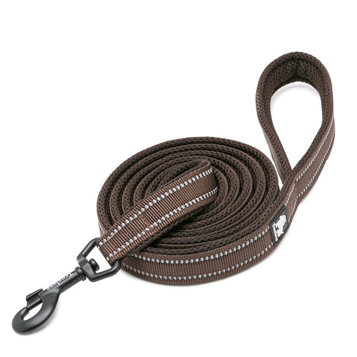 Reflective Pet Leash 2 meters Brown S