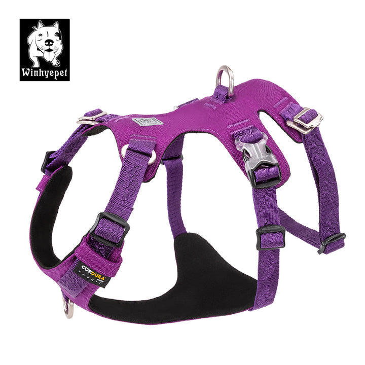 Whinhyepet Harness Purple XS