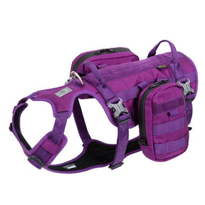 Whinhyepet Military Harness Purple XL