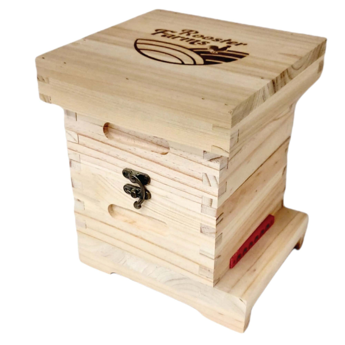 Mini Beehive Box 2 Tier Timber Decor Art Apiarist Gift Jewellery Trinkets Storage