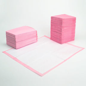 300pcs Pet Dog Cat Potty Training Toilet Mat Pads PINK