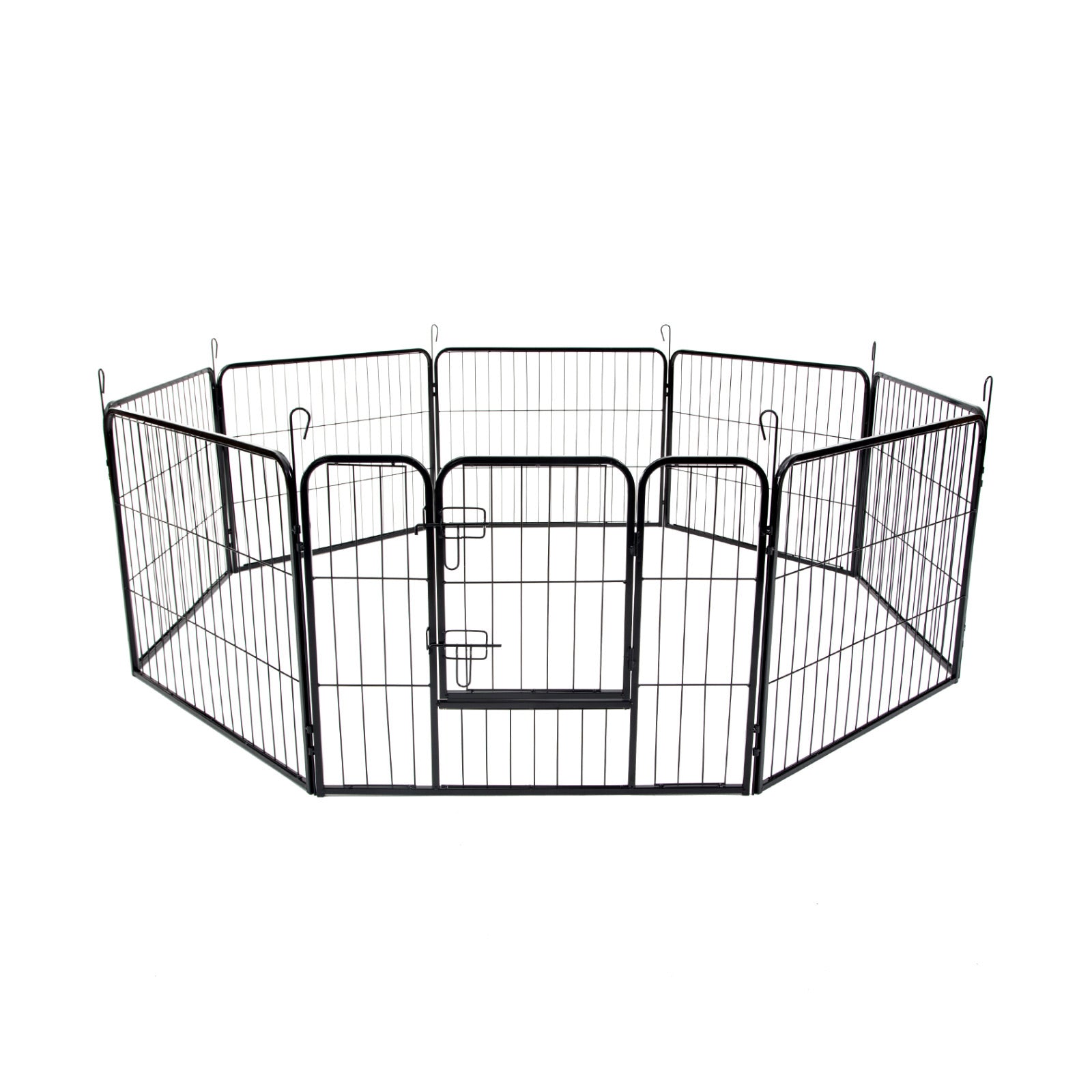 Pet Playpen Heavy Duty Foldable Dog Cage 8 Panel 31in