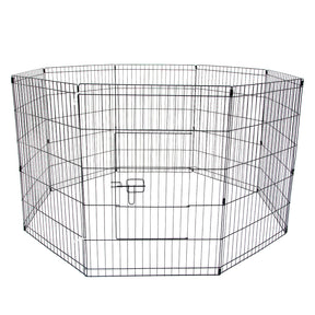 Pet Playpen Foldable Dog Cage 8 Panel 42in