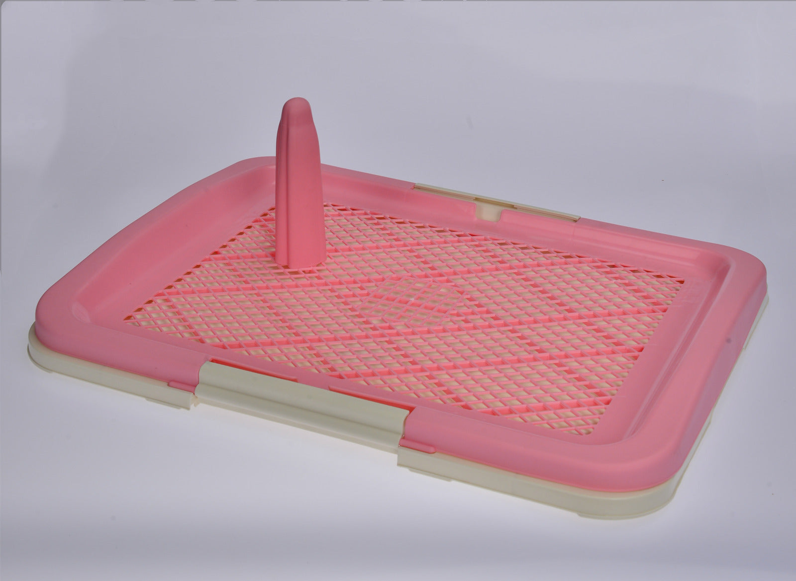 YES4PETS Large Portable Dog Potty Training Tray Pet Puppy Toilet Trays Loo Pad Mat Pink