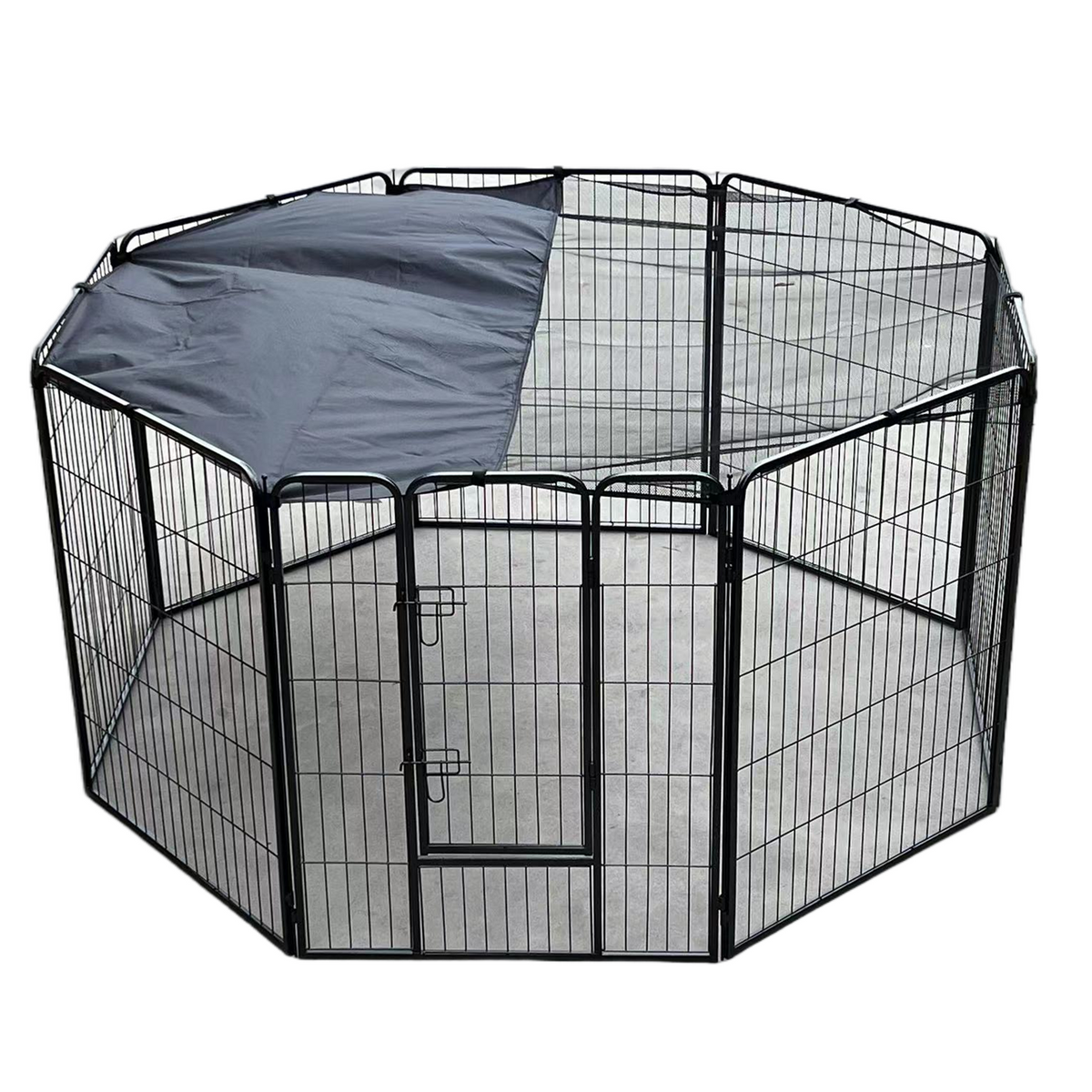 YES4PETS 100 cm Heavy Duty Pet Dog Cat Puppy Rabbit Exercise Playpen Fence With Cover