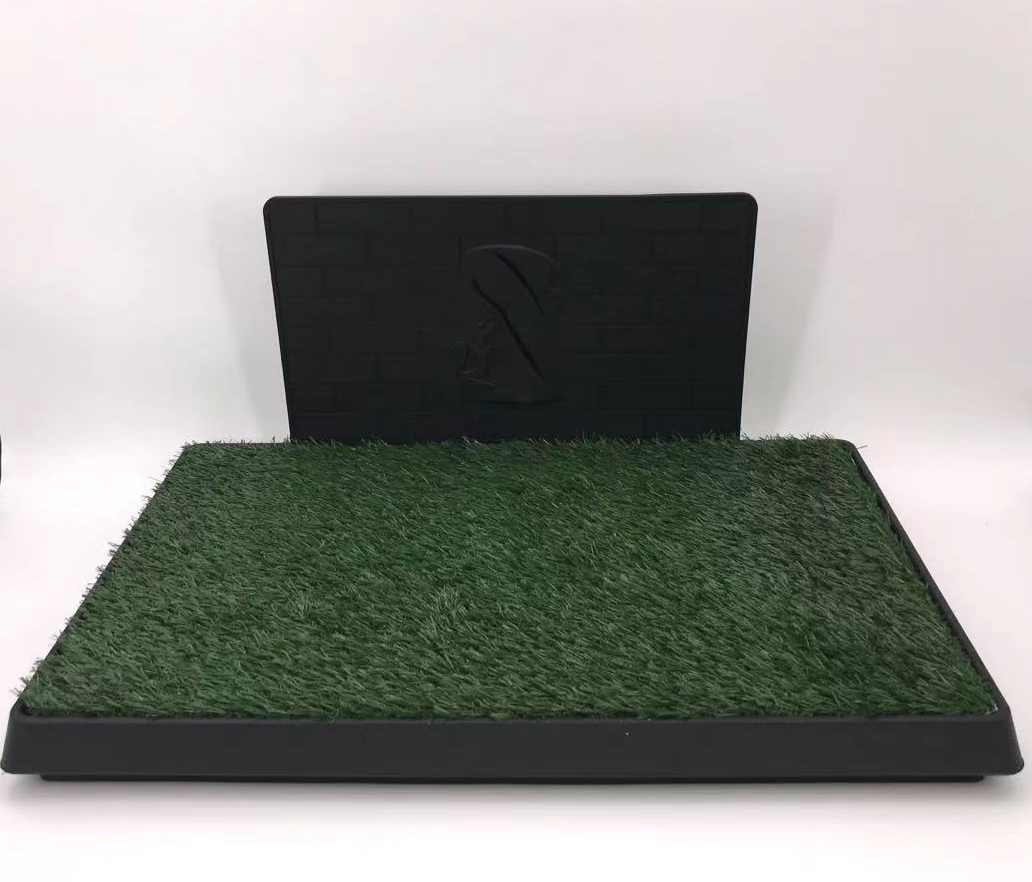 YES4PETS XL Indoor Dog Puppy Toilet Grass Potty Training Mat Loo Pad pad with 2 grass