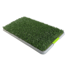 YES4PETS Indoor Dog Puppy Toilet Grass Potty Training Mat Loo Pad pad With 2 Grass