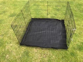 YES4PETS 24' Dog Rabbit Playpen Exercise Puppy Enclosure Fence With Canvas Floor