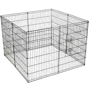 YES4PETS 36' Dog Rabbit Playpen Exercise Puppy Cat Enclosure Fence With Cover