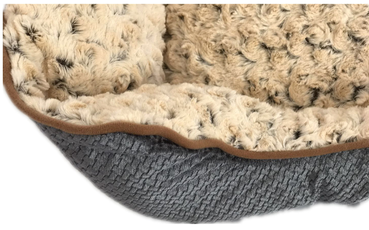 YES4PETS Medium Washable Soft Pet Dog Cat Bed Cushion Mattress-Grey