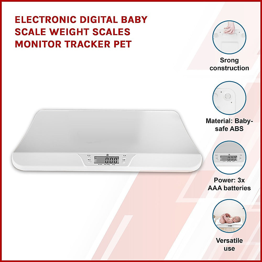 Electronic Digital Baby Scale Weight Scales Monitor Tracker Pet